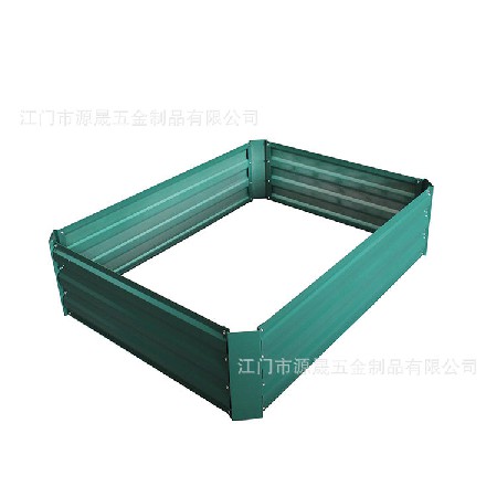 garden flower bed 定制戶(hù)外陽(yáng)臺(tái)種菜箱 鐵皮育苗箱鍍鋅板花盆